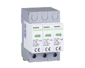 DC SPD Ex9UEP, Class II, In=20kA, 1200 V DC, 3MU width, for ungrounded PV systems