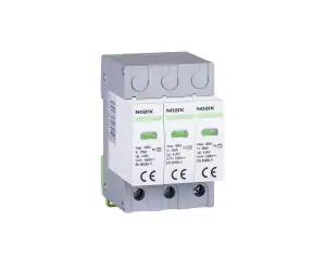 DC SPD Ex9UEP, Class II, In=20kA, 1500 V DC, 3MU width, for ungrounded PV systems