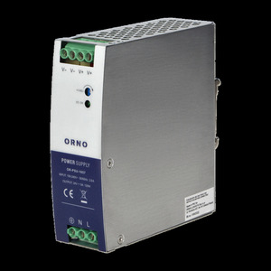 Industrial power supply for a DIN rail, 24VDC, 5A, 120W, metal housing