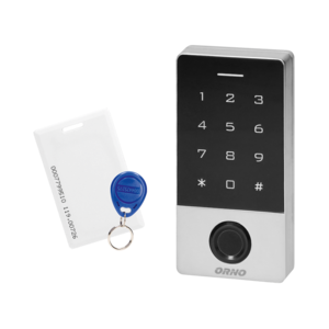 Code lock with touch keypad, proximity tag/card reader and call button, IP68, 2 relay outputs 3A