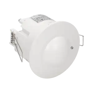 Αισθητήρας microwave εσωτερικού χώρου χωνευτής τοποθέτησης σε οπή Ø61.5. Έχει εύρος γωνίας 360o και ευαισθησία έως 2000lux . Λειτουργεί με LED φωτισμό 10sec - 12min 1-8m 