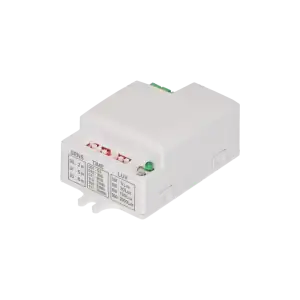 Αισθητήρας microwave mini με DIP διακόπτης για φορτίο έως 1200W εσωτερικού χώρου (IP20). Έχει εύρος γωνίας 360o και ρύθμιση ευαισθησίας 5-30-150-2000lux . Λειτουργεί με LED φωτισμό 5-30-90sec/3-5-10min 2-8m 568 / 25 / 394