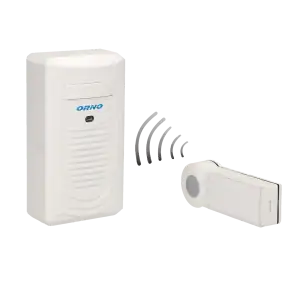 DISCO DC wireless doorbell, 230V with learning system