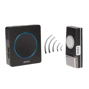 OPERA DC wireless, battery powered doorbell with learning system