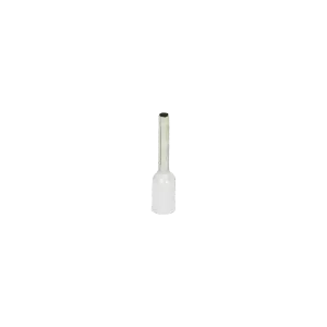 Ακροχιτώνιο λευκό 0,5mm² (100τμχ)