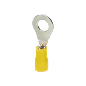 Insulated ring terminal, max. section 6mm², ring for M4 screw, 100 pcs.