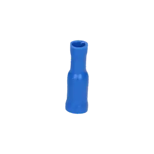 Fully insulated blade receptacle terminal, max. section 2.5mm², width: 6.3mm, blister pack: 10 pcs.