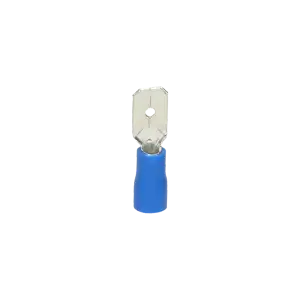 Insulated blade terminal, max. section 2.5mm², width: 6.3mm, blister pack: 10szt