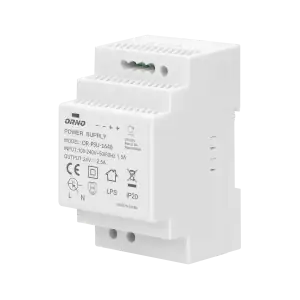 DIN rail power adaptor  24VDC, 2.5A, 60W, width: 3 units